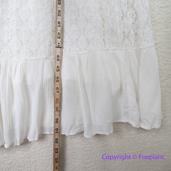 New! City Chic Holland Maxi Tiered Dress‎ ivory white, plus size 16 - Picture 9 of 16